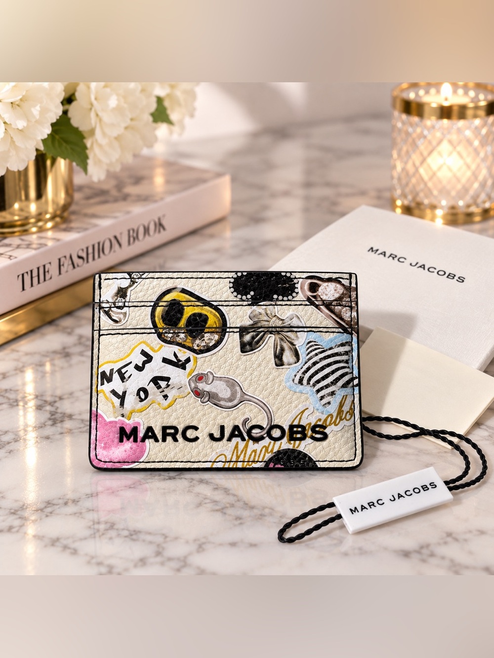 Marc Jacobs Floral Print Card Case BNWT and Paperwork, Giftable 🎁
